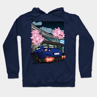 R35 GTR Godzilla Daikoku Night Racing Hoodie